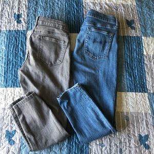 Bundle 2 pair capris jeans Gap and Old Navy